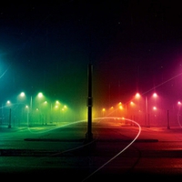 Colourful Parking Lot