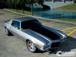 1970 chevy camaro top view