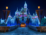 Christmas castle(Disneyland)-HDR