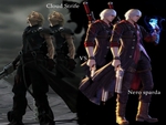 Cloud Strife Vs Nero Sparda