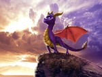  Spyro the Dragon on Cliff