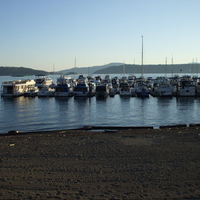 Boat Dock At Couer d Alene Idaho