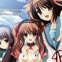 Haruhi,Nagato and Mikuru