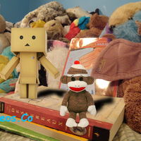 Danbo, Bill (the Sock Monkey) and Friends