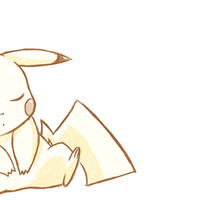 Pikachu Sleeping