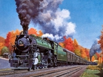 Autumn Steamtrain