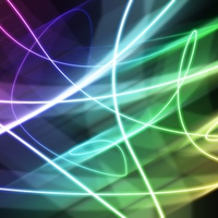 Rainbow Aurora Glowing Lights