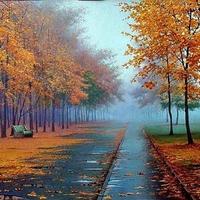 Autumn path.