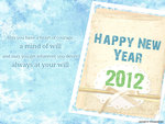 New Stirring Happy New Year 2012