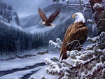 Winter Eagles