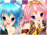 vocaloid hatsune and luka