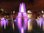 fluorescent  fountain
