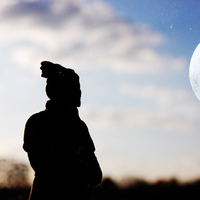 Samurai and the Moon