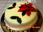  Poinsettia Cake