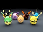 Eveelutions Pokeballs