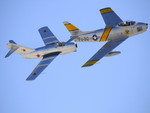 MiG 15 and F86 Sabre
