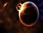 Destruction of a planet,