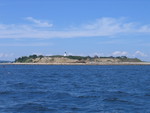 Island and Lighthouse in Massachusetts