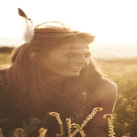 Beautiful Woman in the Dawn