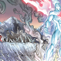 Captain Atom with a speck of flash