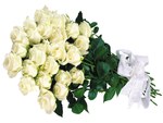 Bouquet of White Roses for my sweet friend Helen (caramelie )