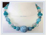 Turquoise Necklace for me dear friend Anne ( Talana )