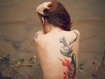 Girl with Tattoo