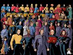 crews from star trek universe