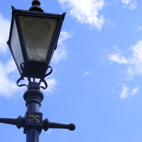 Old street light