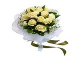 12 White Roses for my sweet friend Helen (caramelie)