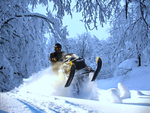 Snowmobiling
