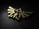 3D Triforce crest