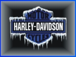Harley-Davidson logo ice