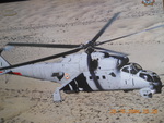 A Combat Helicopter Of The IAF>