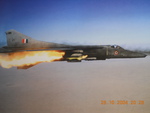 Mig-27 Firing Missiles.