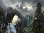 MOUNTAIN WATERFALL
