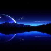 universe and planets