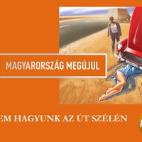 Nobody left at the side of the road