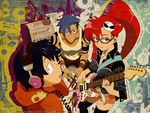 Simon,Kamina and Yoko