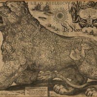Jodocus Hondius Map of Belgium 1611