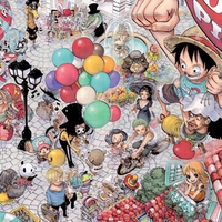 Straw Hat Crew&Ballons