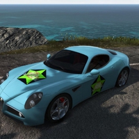 Alfa Romeo 8C Competizione - Test drive unlimited 2
