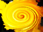 yellow swirl